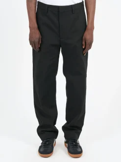 Acne Studios - Ayonne Cotton Mix Twill Pants in Black