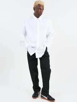 Acne Studios - Ayonne Cotton Mix Twill Pants in Black