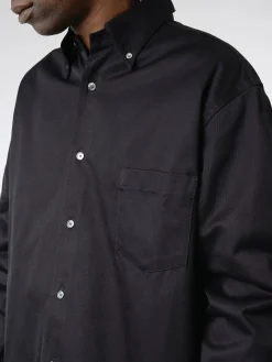 Acne Studios - Button-Up Overshirt in Black