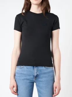 Acne Studios - Crew Neck T-Shirt in Black