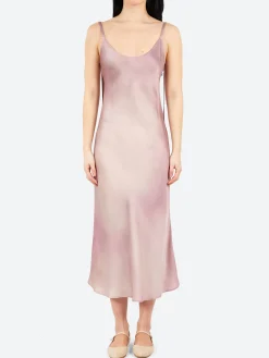 Acne Studios - Darma P CW Soft Fluid Strap Dress in Multi Pink