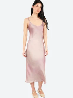 Acne Studios - Darma P CW Soft Fluid Strap Dress in Multi Pink