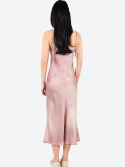 Acne Studios - Darma P CW Soft Fluid Strap Dress in Multi Pink