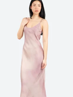 Acne Studios - Darma P CW Soft Fluid Strap Dress in Multi Pink