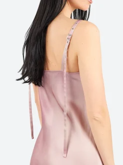 Acne Studios - Darma P CW Soft Fluid Strap Dress in Multi Pink