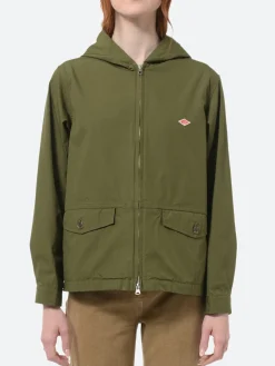 Acne Studios - Down Proof Hooded Jacket in Olive
