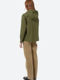 Acne Studios - Down Proof Hooded Jacket in Olive