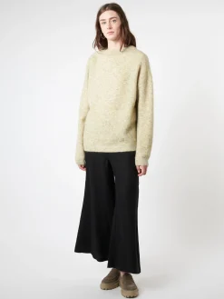 Acne Studios - Dramatic Wool Mohair Sweater in Pistachio Green