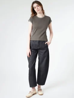 Acne Studios - Emrie U Vintage T-Shirt in Faded Grey