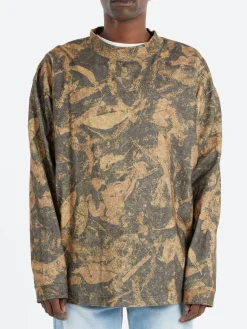 Acne Studios - Enick U Camo Vintage in Mud Brown