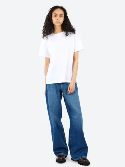 Acne Studios - Eram U Face S/S T-Shirt in Optic White