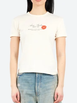 Acne Studios - Etza Business Card T-Shirt in Pearl Grey