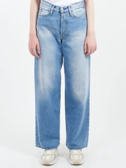 Acne Studios - 1981F Baggy Fit Jeans in Light Blue