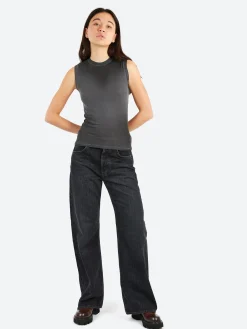 Acne Studios - 2021F Loose Fit Jeans in Black