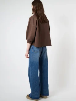 Acne Studios - 2022F Relaxed Fit Jeans in Mid Blue