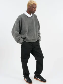 Acne Studios - Fester U Vintage Sweatshirt in Faded Black