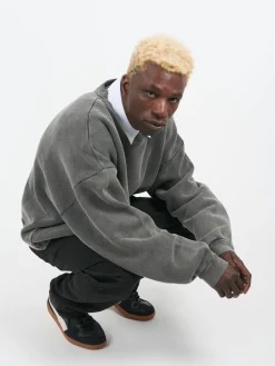 Acne Studios - Fester U Vintage Sweatshirt in Faded Black