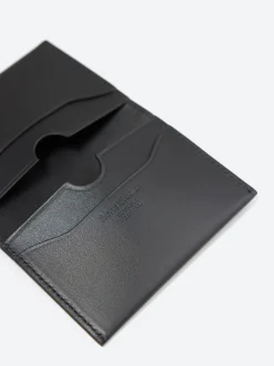 Acne Studios - Folded Leather Wallet in Black