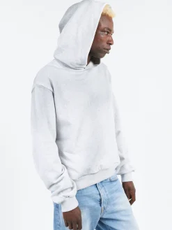 Acne Studios - Franciska H U 1996 Hoodie in Pale Grey Melange