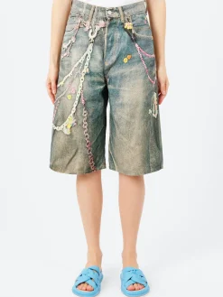 Acne Studios - Judda Denim Shorts in Mid Blue