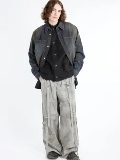 Acne Studios - Karto U Darkside Denim Shirt in Dark Blue