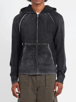 Acne Studios - Kupiter Vintage Zip Up in Black