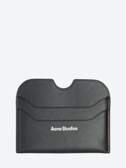Acne Studios - Leather Card Holder in Black