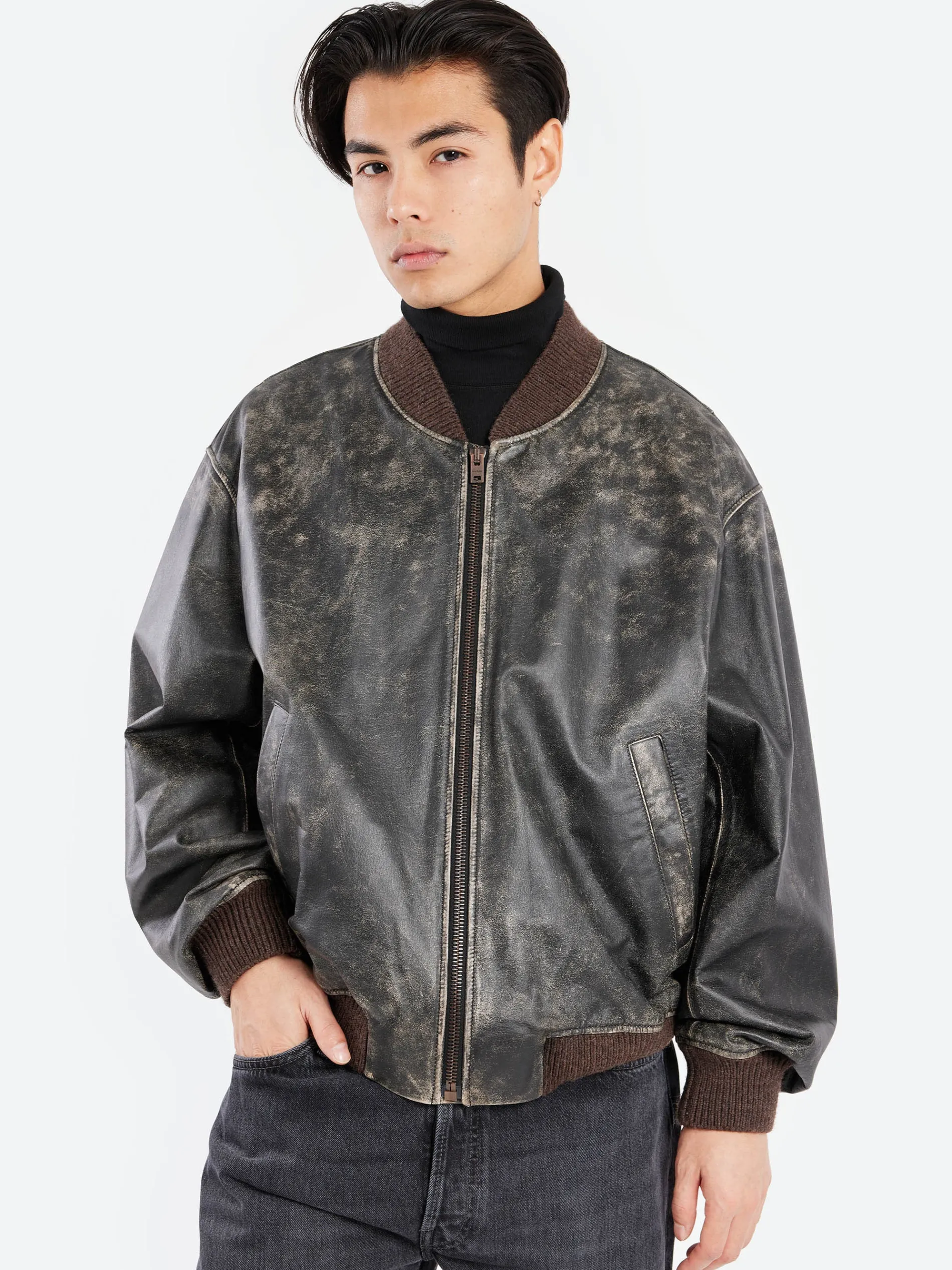 Acne Studios - Liev Bomber Jacket in Black