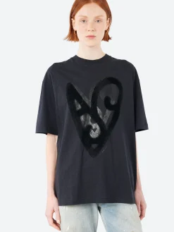 Acne Studios - Logo T-Shirt in Black