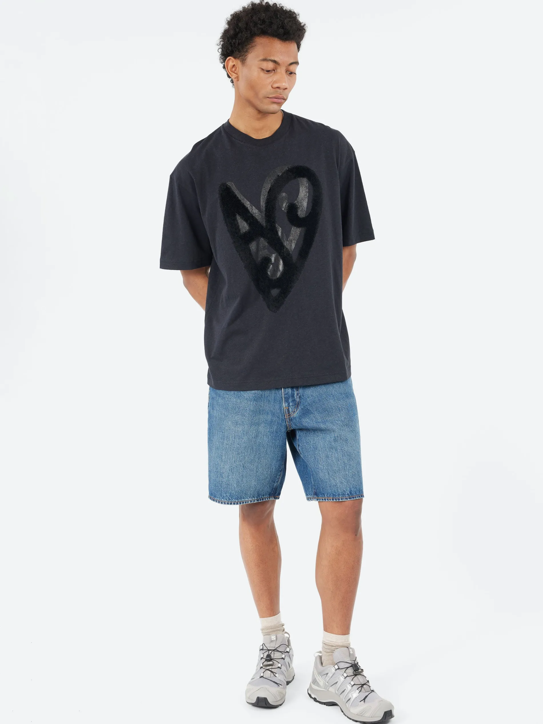 Acne Studios - Logo T-Shirt in Black