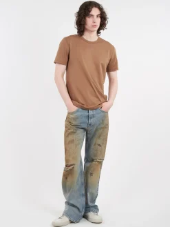 Acne Studios - 2021M Loose Fit Jeans in Mid Blue