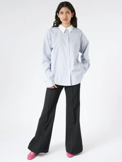 Acne Studios - Pinna Tailored Flared Trousers in Black