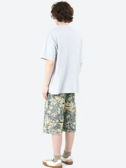 Acne Studios - Relaxed Fit Logo T-Shirt in Pale Grey Melange