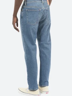 Acne Studios - River Slim Tapered Jeans in Mid Blue