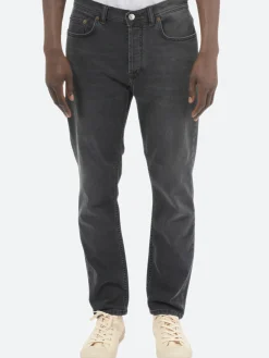 Acne Studios - River Slim Tapered Jeans in Used Black