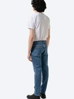 Acne Studios - River Slim Tapered Jeans in Mid Blue