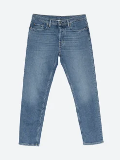 Acne Studios - River Slim Tapered Jeans in Mid Blue