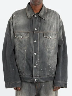Acne Studios - Robert U Trafalgar Denim Jacket in Black