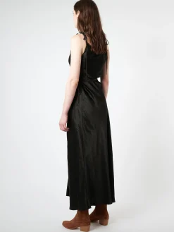 Acne Studios - Satin Strap Dress in Black