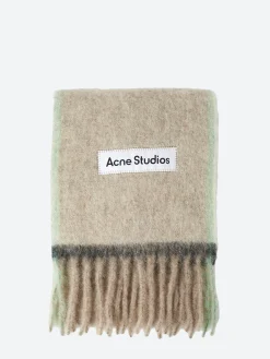Acne Studios - Vally Scarf Solid in Beige and Grey