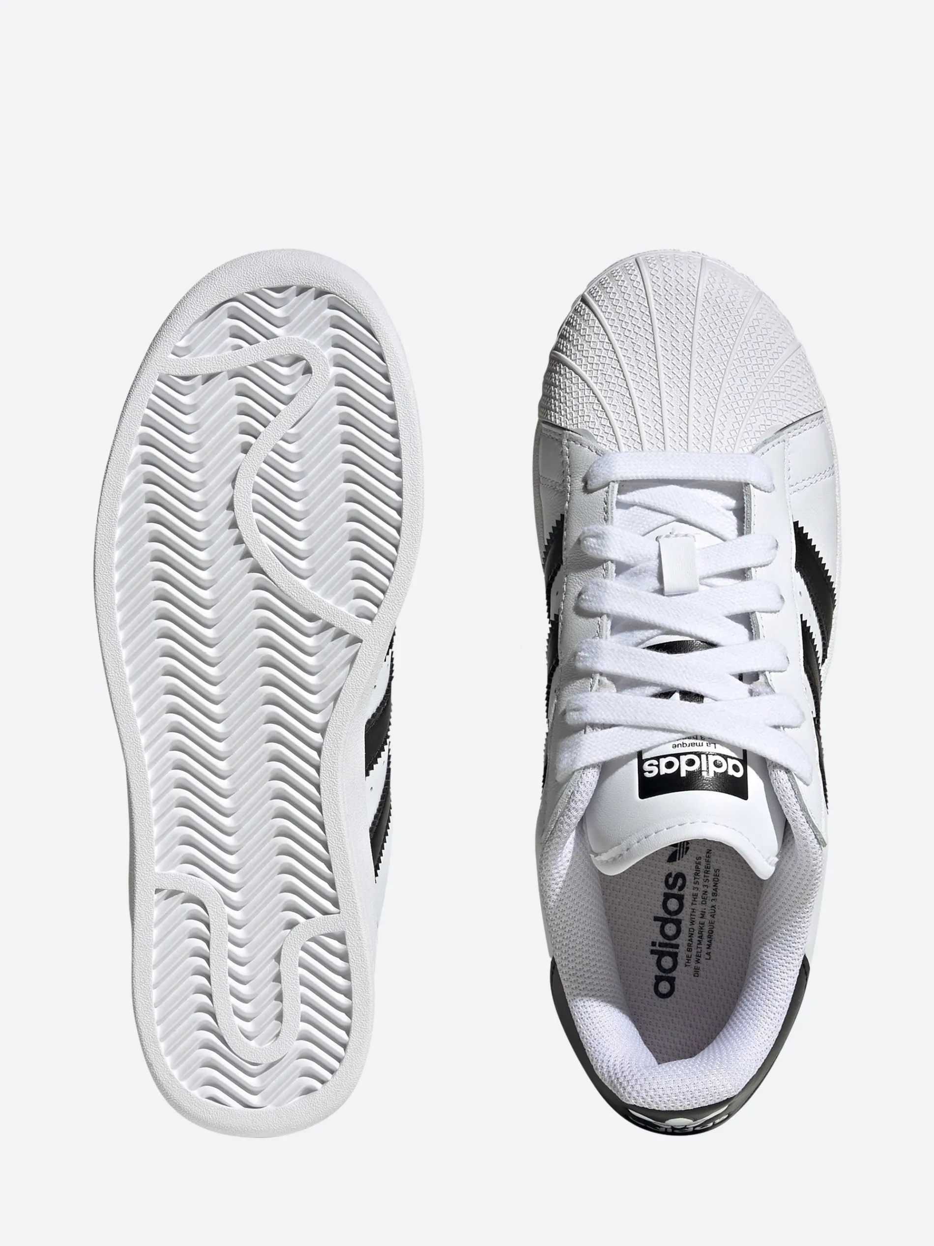 adidas - Superstar XLG W in White and Black