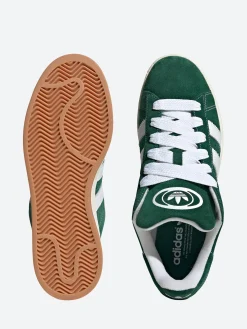 Adidas Originals - Campus 00's in Dark Green and White
