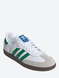 Adidas Originals - Samba OG in White and Green