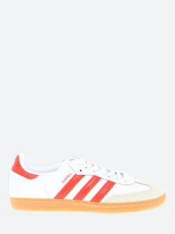 Adidas Originals - Samba OG in White and Red
