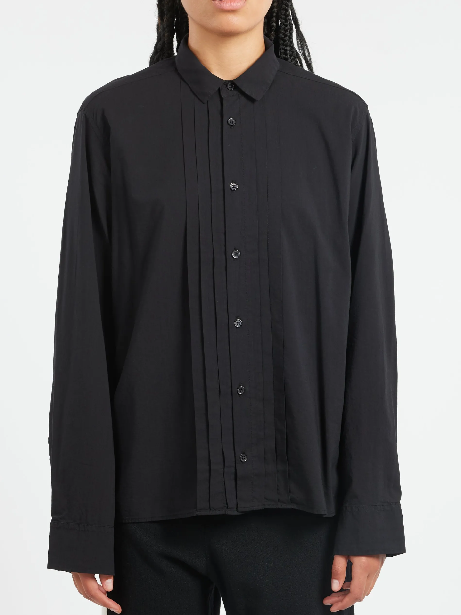 ADNYM ATELIER - Smoke Shirt in Black