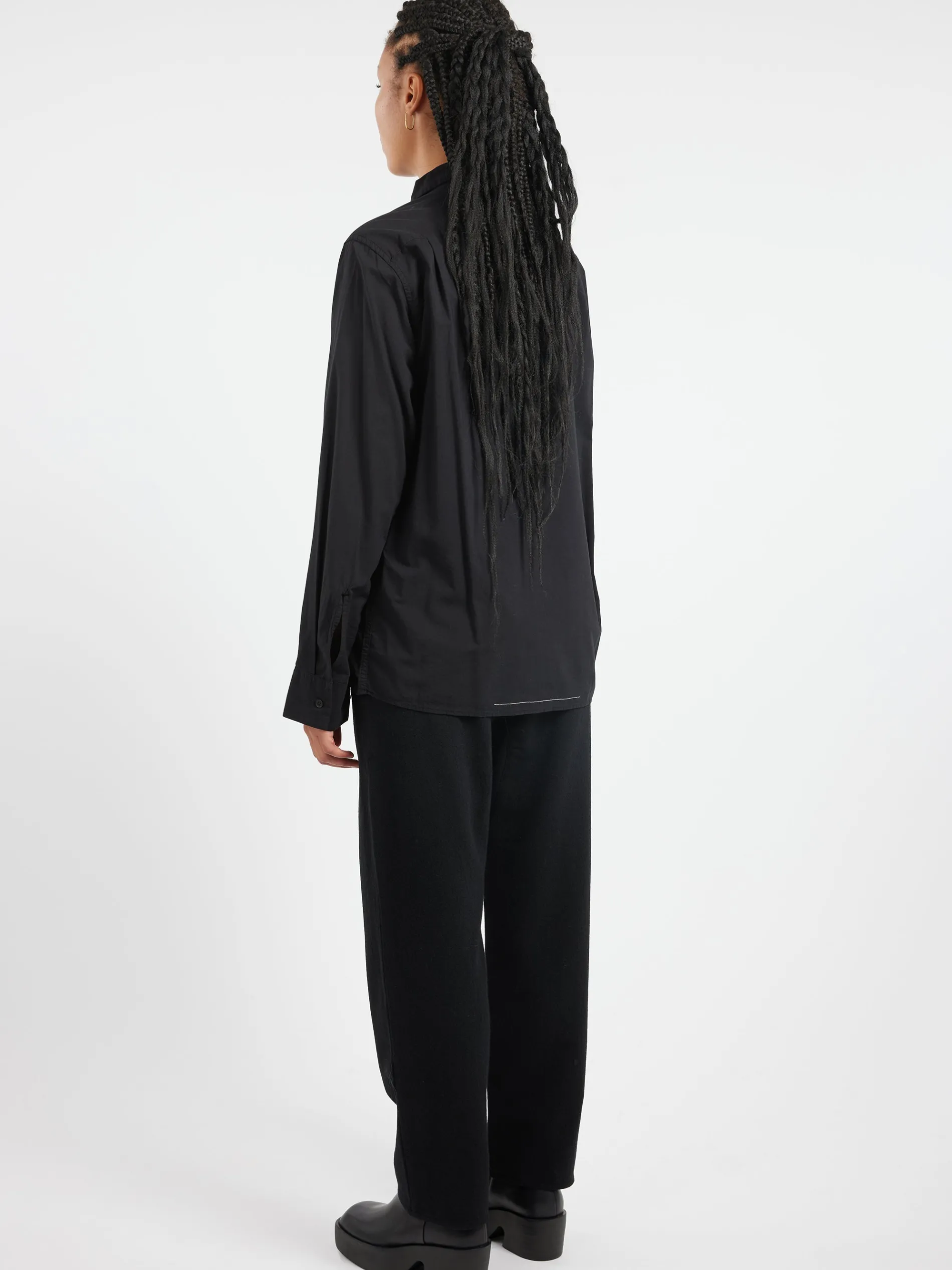 ADNYM ATELIER - Smoke Shirt in Black