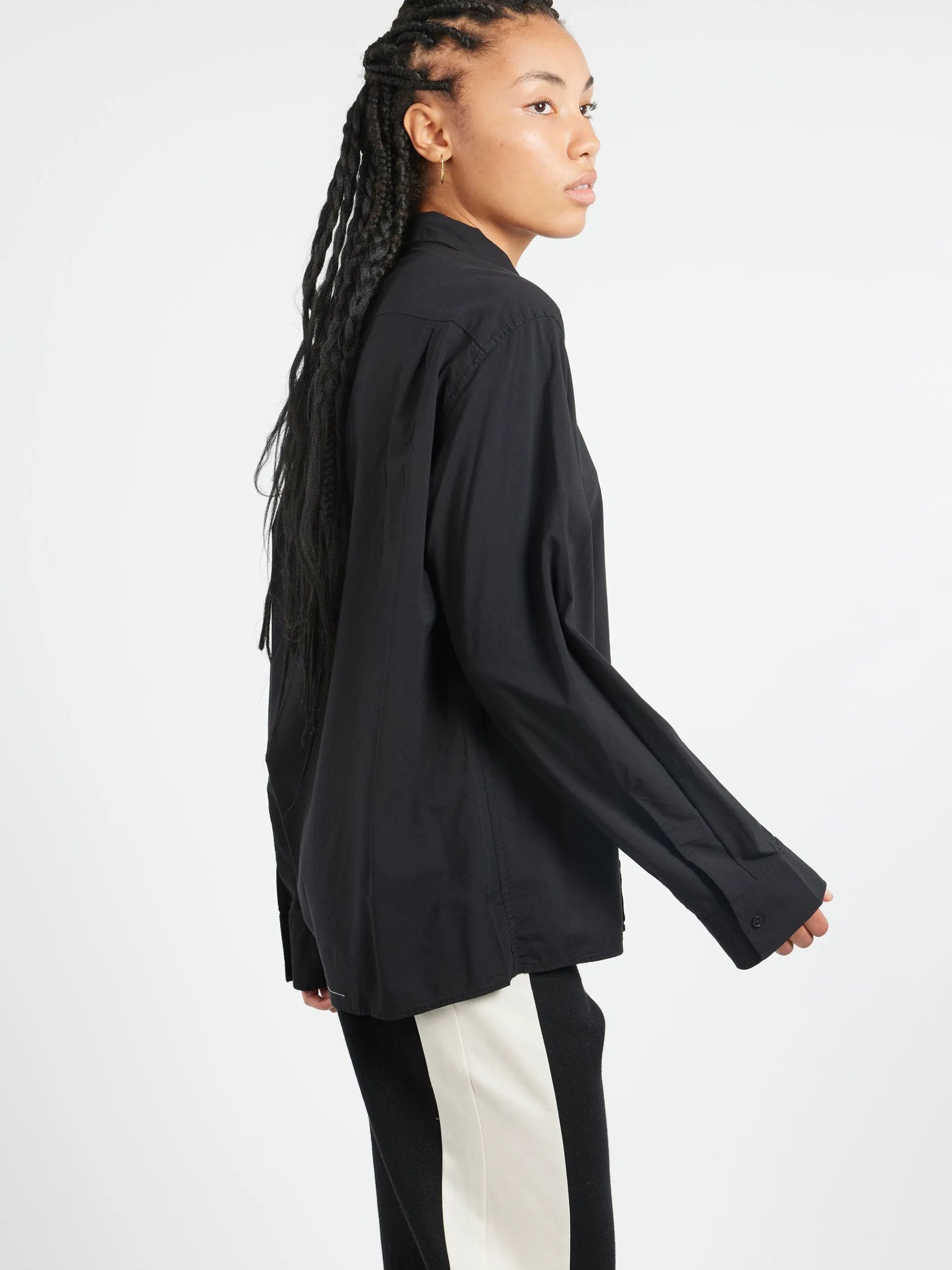 ADNYM ATELIER - Smoke Shirt in Black