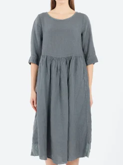 Aequamente - 25122 Dress in Asfalto