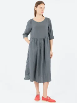 Aequamente - 25122 Dress in Asfalto