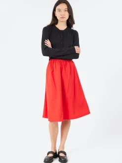 Aequamente - 25168 Skirt in Pomodoro